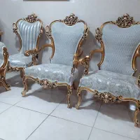 مبل سلطنتی دسته عصایی|مبلمان خانگی و میز عسلی|کرمانشاه, |دیوار