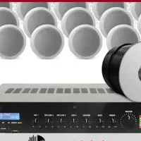 سیستم صوتی اسپیکر باند دیواری یا سقفی مناسب باشگاه|صوتی و تصویری|اراک, |دیوار