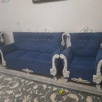 مبل ۷نفره سلطنتی سالم تخفیف ویژه فروش فوری|مبلمان خانگی و میز عسلی|همدان, |دیوار