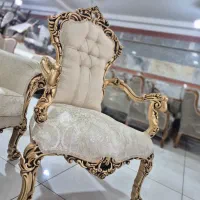 مبل سلطنتی ۹نفره تمام چوب (((پارلاق)|مبلمان خانگی و میز عسلی|تبریز, |دیوار