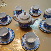 6عددفنجون ونلبکی باقوری وقندون قدیمی