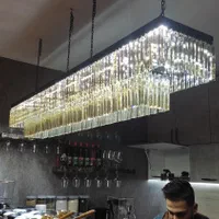 لوستر لاینری کاردی جزیره ای|لوستر و چراغ آویز|اصفهان, باغ زرشک|دیوار