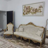 مبل سلطنتی آبشاری جدید در حد نو|مبلمان خانگی و میز عسلی|خرمآباد, |دیوار