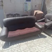 مبل ۳ نفره و ۱ نفره چرم