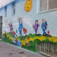 نقاشی دیواری مدارس و مهدکودک