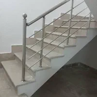 نرده استیل آلومینیوم شیشه چوبی استاتیک پیویسی حفاظ|مصالح و تجهیزات ساختمان|رشت, چمارسرا|دیوار