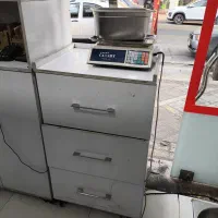 فر ساندویچ و فر پیزا با میز ساندویچ و دخل