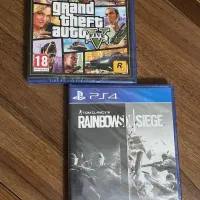 GTA V و Rainbow Six Siege آکبند Ps4