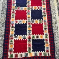 گلیم دستباف کاملا پشم گیاهی