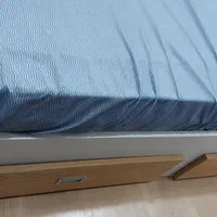 تخت خواب MDFدو کشاب و کمدکنار تخت و تشک زنیت ترک|تشک تختخواب|بندر ماهشهر, |دیوار