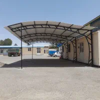 نصب سایبان بدون پایه مزاحم|خدمات پیشه و مهارت|بم, |دیوار