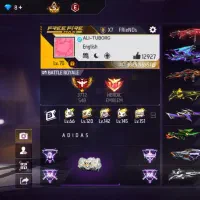 اکانت فری فایر لول 70