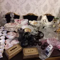 سماور قابلمه بخارشو چینی و کلی از لوازم فوری|سماور، چای‌ساز، قهوه‌ساز|اصفهان, مرداویج|دیوار