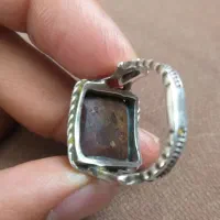 انگشتر نقره عیار بالا فیروزه نیشابوری|جواهرات|شوشتر, |دیوار