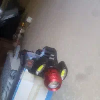 چراغ قوه شارژی،با سربندو تنظیم زوم کردن نور