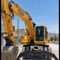 بیل مکانیکی لاستیکی دوسان سولار