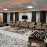 مبل سلطنتی ۹ نفره چوب راش|مبلمان خانگی و میز عسلی|رامجین, |دیوار