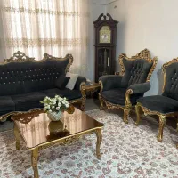 مبل و  به همراه جلو مبلی -ساعت ایستاده و میز تی وی|میز تلویزیون|شیراز, شهدای شهرک سعدی|دیوار