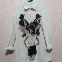 لباس زنانه . شومیز دخترانه