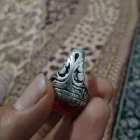 انگشتر نقره عقیق یمنی|کلکسیون اشیاء عتیقه|اسفراین, |دیوار