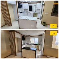 نصب برچسب کابینت / استیکر/ کمد دیواری / شیشه ماتکن|خدمات پیشه و مهارت|کرج, مهرویلا جنوبی|دیوار