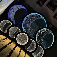 ساعت و آینه ماه های جدید|آینه|خرم‌آباد, |دیوار