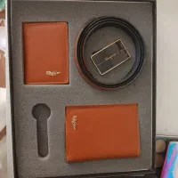 ست کیف پول و کمربند و جای کارتی