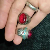 نقره تسبیح انگشتر