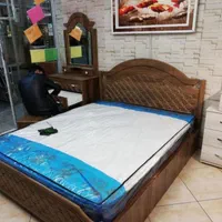 تخت دو نفره تمام وکیوم روژان|تخت و سرویس خواب|الوند, |دیوار