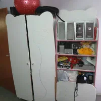 تخت نوجوان یک نفره شامل کتابخانه،دراول بزرگ و آینه|تخت و سرویس خواب|کرمان, |دیوار