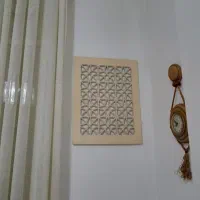 قاب طرح گره چینی سنتی ساعت سفالی عتیقه دکور یلدا|کلکسیون اشیاء عتیقه|شیراز, سعدیه جنوبی|دیوار