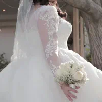 لباس عروس سایز ۴۰ تا ۵۰ تهران فقط ۱۰ میلیون|لباس|تهران, شمشیری|دیوار