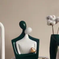 تولید کننده انواع مجسمه‌های سنگ مصنوعی|صنایع دستی و سایر لوازم تزئینی|هشتگرد, فاز ۳ مهستان|دیوار