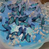 دسته گل پروانه ای