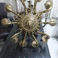 لوستر برنز|لوستر و چراغ آویز|کرج, برغان|دیوار