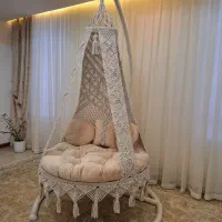 فروش محصولات مکرومه قیمت مناسب|مبلمان خانگی و میز عسلی|کرج, عظیمیه|دیوار