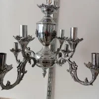 لوستر 8شاخه برنز سنگین وزن 2عدد