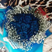 گل شاخه ای ۴۰تومن هدیه مناسب|گل مصنوعی|نقده, |دیوار