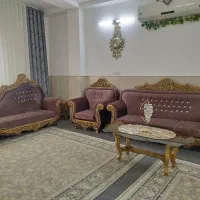 مبل قهوه ای مبل راحتی