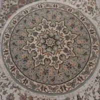 قالیچه گرد ۱/۱۰ در ۱/۱۰ ضخیم تراکم بالا