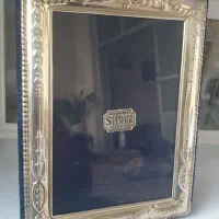 قاب عکس نقره اینگلیسی قدیمی