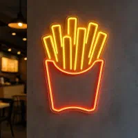 تابلو ال ای دی نئون نعون فست فود سوخاری رستوران|فروشگاه و مغازه|تهران, شهرک ولیعصر جنوبی|دیوار