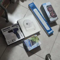 حراج انواع وسایل اضطراری و شارژی پنکه لامپ اسپیکر
