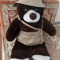 یک عدد عروسک خرسی درحدنو