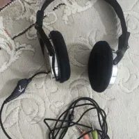 هدفون.هدست ویرا باسیم۲متری با کیفیت صدای عالی سالم|قطعات و لوازم جانبی رایانه|قم, حاج زینل|دیوار