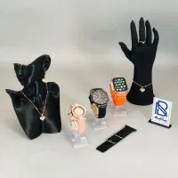 ست 2 ساعت زنانه و مردانه و ساعت هوشمندAT12*بیتانیک