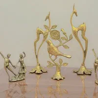 میزتلفن و وسایل برنز