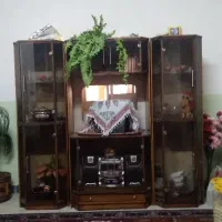 بوفه ظرف و میز تلویزیون سه تکه|بوفه، ویترین، کنسول|زابل, |دیوار