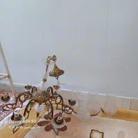 لوستر برنز ۶ شاخه