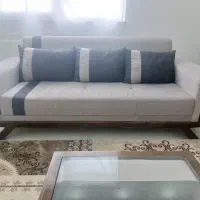 مبل ۷ نفره همراه با جلو مبلی سفارشی